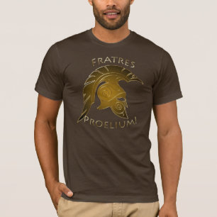 Spartanischer Kampf Trojanischer Griechischer Krie T-Shirt