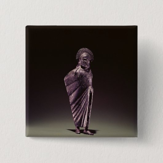 Spartanischer Krieger Button (Vorderseite)