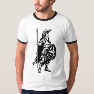 Spartanischer Krieger für wahre Kämpfer T-Shirt