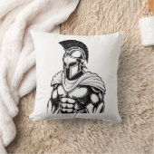 spartanischer Krieger Kissen (Decke)