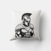 spartanischer Krieger Kissen (Rückseite)