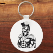 Spartanischer Krieger Schlüsselanhänger (Vorderseite)