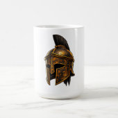 Spartanischer Kriegerhelm  Kaffeetasse (Mittel)