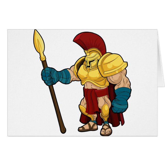 Spartanischer oder Trojan Gladiator (Vorderseite (Horizontal))