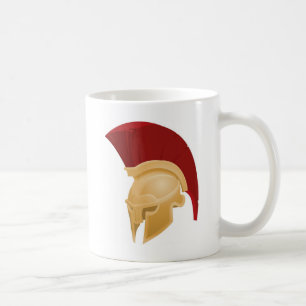 Spartanischer oder Trojan Sturzhelm Kaffeetasse