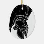 Spartanischer oder trojan Sturzhelm Keramikornament (Rechts)