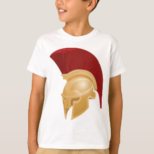 Spartanischer oder Trojan Sturzhelm T-Shirt