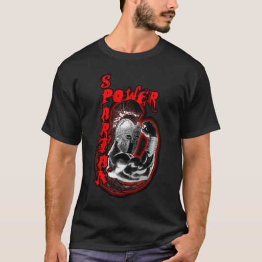 Spartanischer Power T-Shirt (Vorderseite)