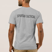 Spartanischer taktischer Crew-T - Shirt-kleiner T-Shirt (Rückseite)