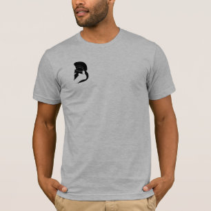 Spartanischer taktischer Crew-T - Shirt-kleiner T-Shirt