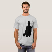 Spartanisches baller Xiphos T-Shirt (Vorne ganz)