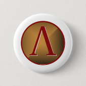 Spartanisches Lambda-Schild Button (Vorderseite)