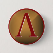 Spartanisches Lambda-Schild Button (Vorderseite)
