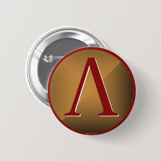 Spartanisches Lambda-Schild Button (Vorne & Hinten)