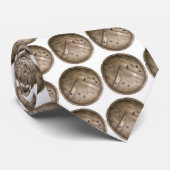 Spartanisches Schild Krawatte (Gerollt)