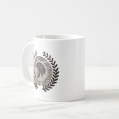 "Spartanisches Vermächtnis - Design des alten Krie Kaffeetasse (Vorderseite Links)