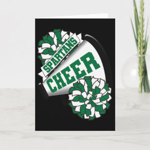 Spartans Cheer Ck To School Cheerleading Spirit G  Karte