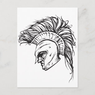 Spartans Postkarte