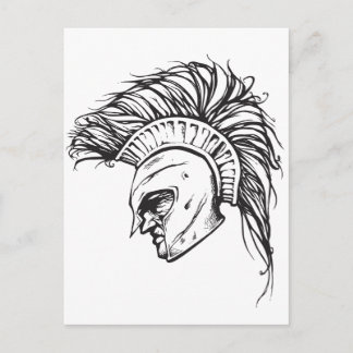 Spartans Postkarte