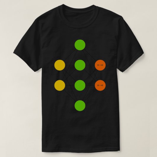 Sparte Autoencoder SAE Neuronale Netzwerke T-Shirt (Design vorne)