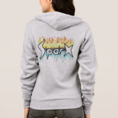 SparX Damen-Reißverschluss-Pulli Hoodie (Rückseite)