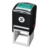 Spaß "100% Recht!" Briefmarke aus Kautschuk Permastempel (Produkt)