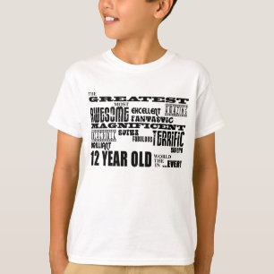 Spaß-12. Geburtstags-Party-bestste zwölf Jährig T-Shirt