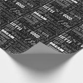 Spaß-18. Geburtstags-Party-personalisiertes Geschenkpapier (Ecke)