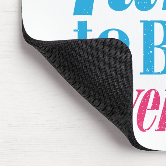 Spaß 2 B 17-Aqua Mousepad (Ecke)