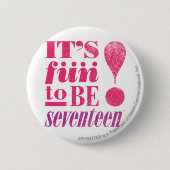 Spaß 2 B 17-Magenta Button (Vorderseite)