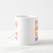 Spaß 2 B 17-Orange Kaffeetasse (Mittel)