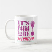 Spaß 2 B 17-Purple Kaffeetasse (Links)