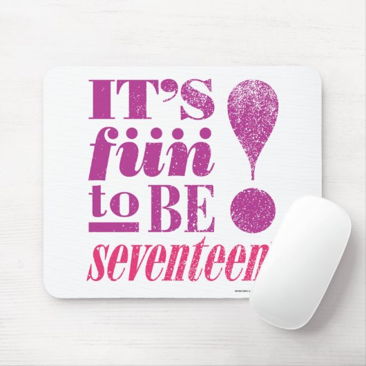 Spaß 2 B 17-Purple Mousepad (Mit Mouse)