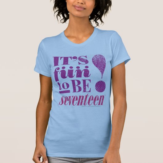 Spaß 2 B 17-Purple T-Shirt (Vorderseite)