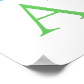 Spaß 30. Geburtstagsgeschenke Poster (Ecke)