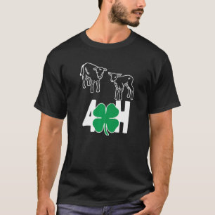 Spaß 4 H Liebe Kuh Kälber T-Shirt