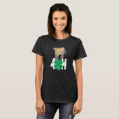 Spaß 4 H Liebe Kühe Rinder T-Shirt (Vorne ganz)