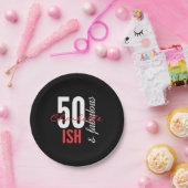 Spaß 50ish und fabelhafter Geburtstag Pappteller (Party)