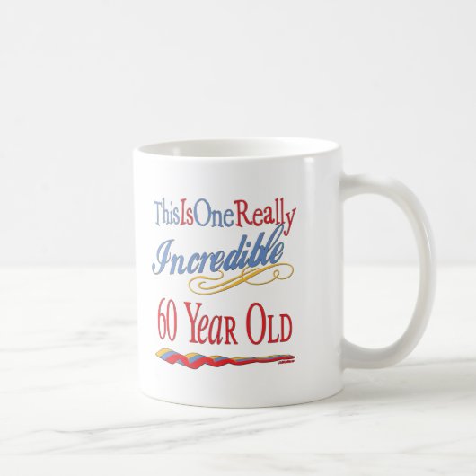 Spaß-60. Geburtstags-Geschenke Kaffeetasse (Rechts)