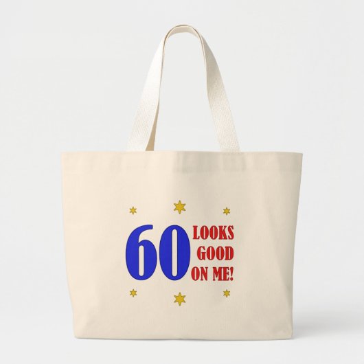 Spaß 60. Geburtstagsgeschenke Jumbo Stoffbeutel (Vorne)