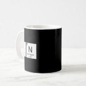 Spaß 67 Meme Sechs Sieben Lustiger Wissenschaftsle Kaffeetasse (Vorderseite Links)