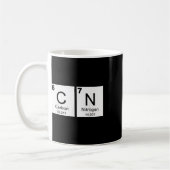Spaß 67 Meme Sechs Sieben Lustiger Wissenschaftsle Kaffeetasse (Links)