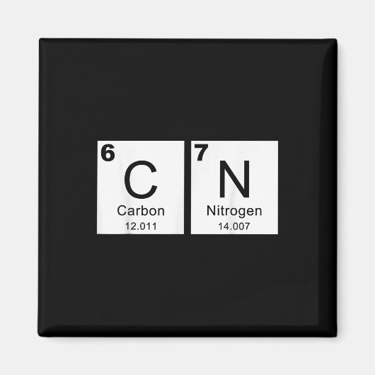 Spaß 67 Meme Sechs Sieben Lustiger Wissenschaftsle Magnet (Vorne)