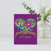 Spaß 70. Geburtstagsgeschenke Postkarte (Stehend Vorderseite)