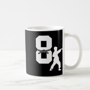 Spaß 8. Geburtstag Karate Taekwondo 8 Jahre alter  Kaffeetasse