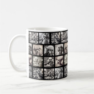 Spaß 9 Foto-Collage-Bilder Kaffeetasse