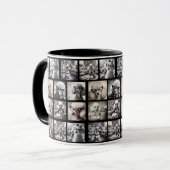 Spaß 9 Foto-Collage-Bilder Tasse (Vorderseite Links)