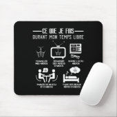 Spaß abs Bodybuilding Freizeit Arbeit 6 Packungen Mousepad (Mit Mouse)