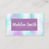 Spaß Abstrakte hausgemachte Kuchenbäckerei Visitenkarte (Vorderseite)