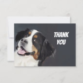 Spaß Alberner Lässiger Hund Danke (Vorderseite)